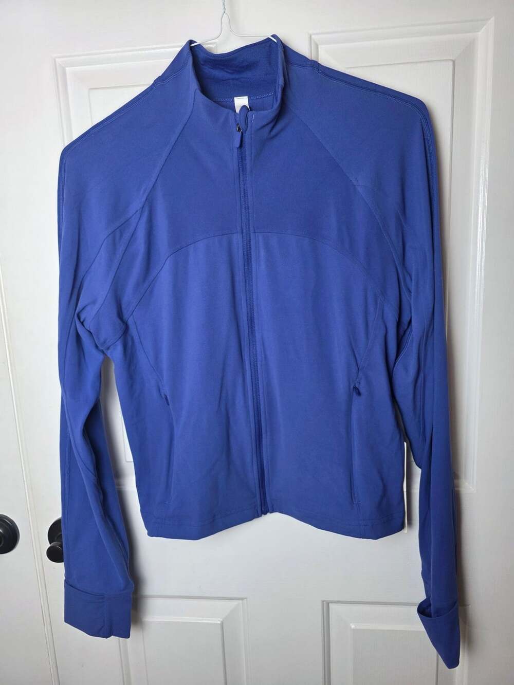 Lululemon Nulu Cropped Define Jacket Size 14 Psychic Blue